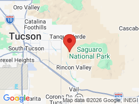Map of Site Report: Saguaro National Park - East, United States of America